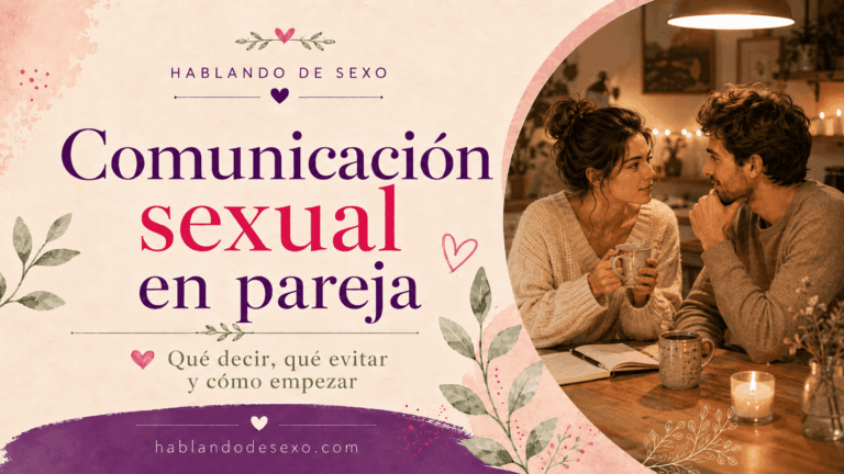 Comunicación sexual en pareja