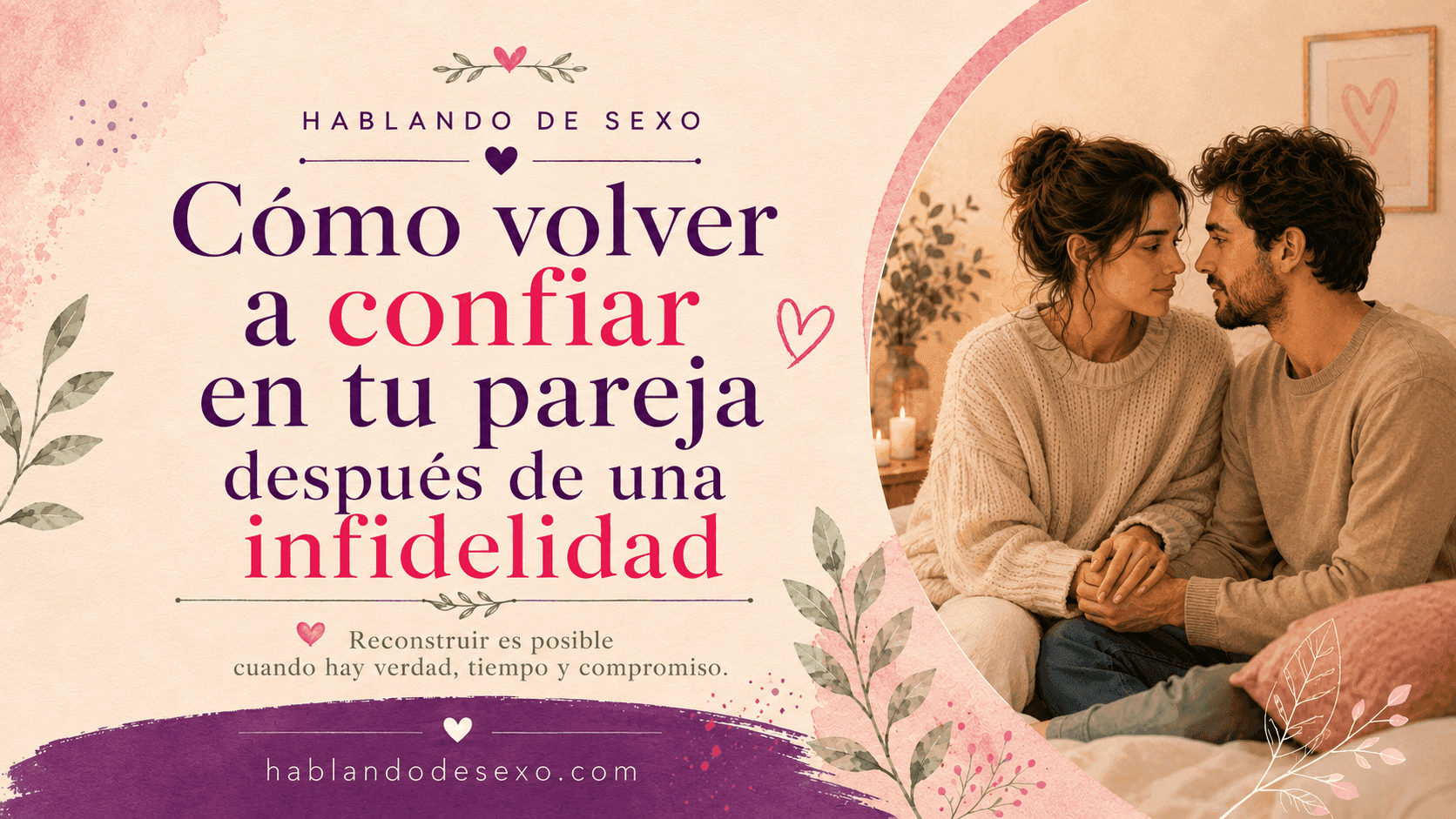 Volver a confiar después de una infidelidad